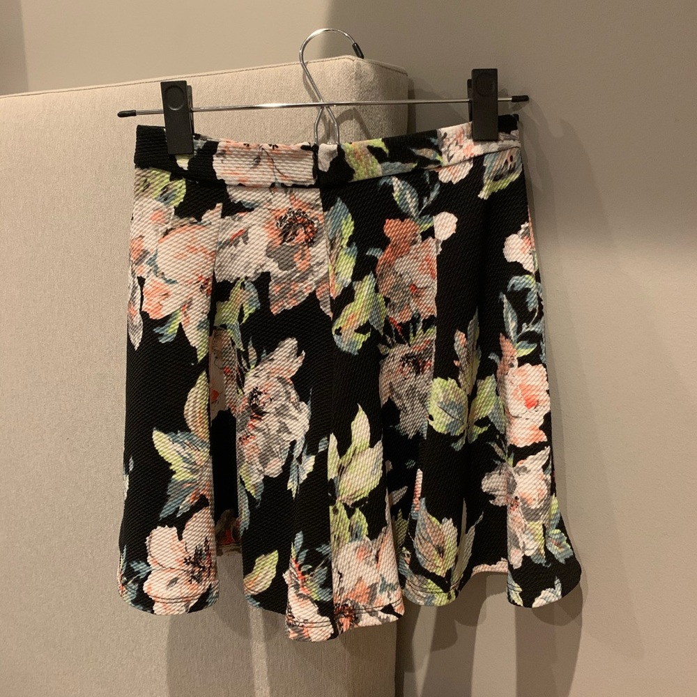Floral Skater Skirt